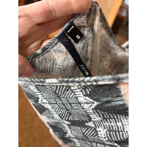 Joe's Jeans Women's Tribal Knit Open Back Linen Tank Top Size Small 2-6 - Picture 3 of 4